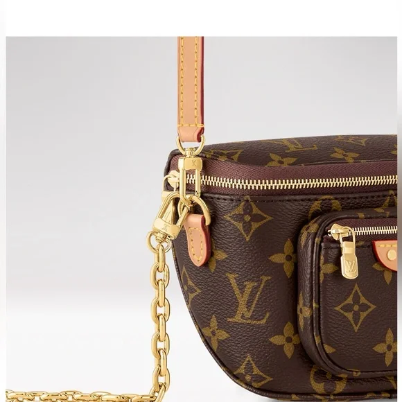 Louis Vuitton Mini Bum Bag Monogram NWT box and reciept - Picture 5 of 8